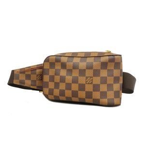 Louis Vuitton Damier Ebene Brown Checkered Crossbody Belt Bag